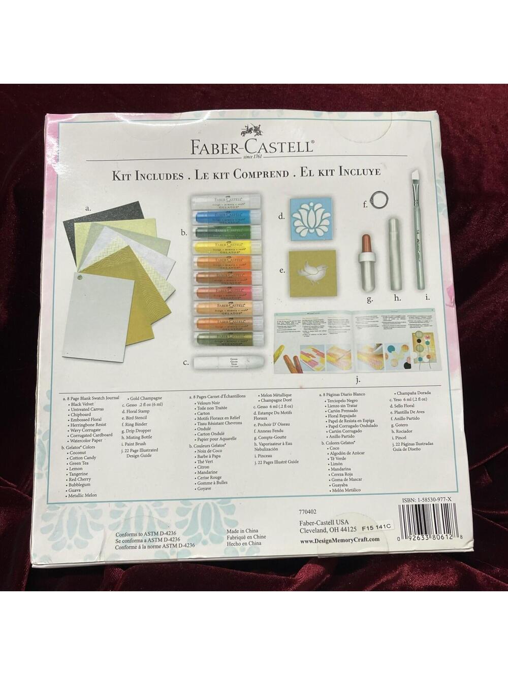 Faber Castell 26 Piece Gelatos Art Set NIB - Picture 5 of 5